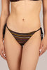 Joanna Triangle Brief - Black Stripe